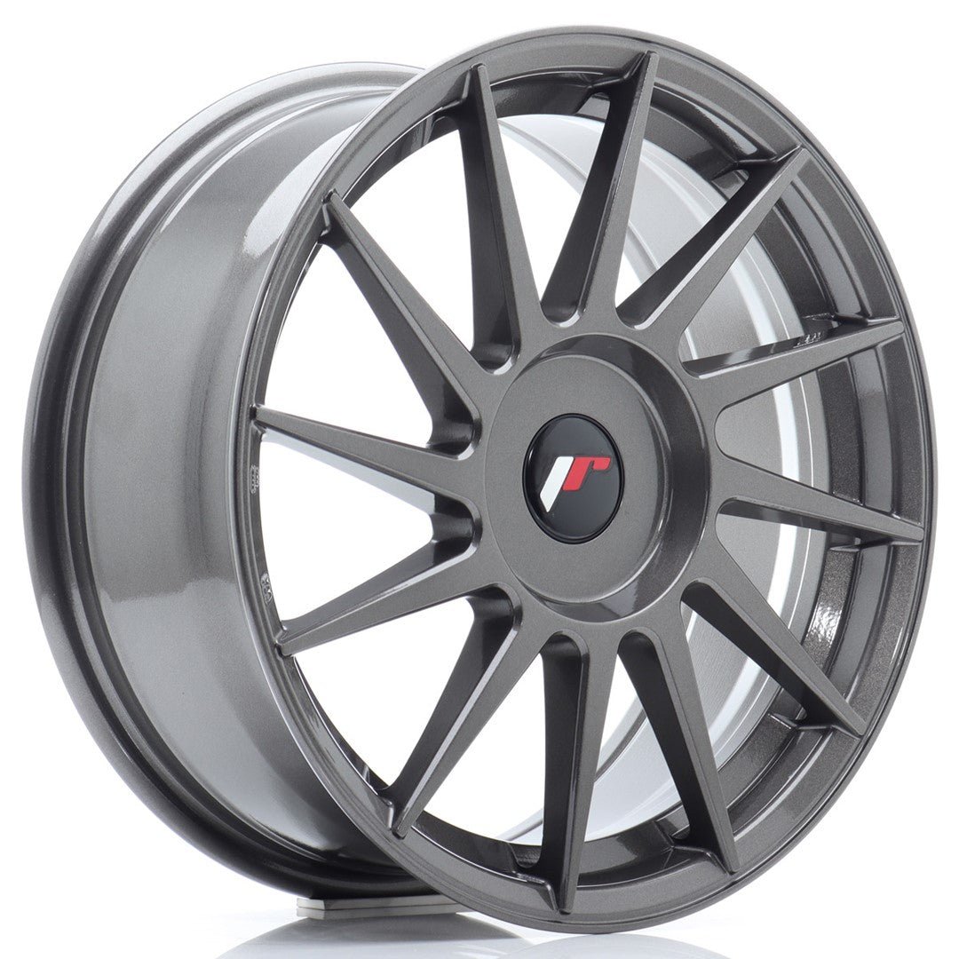 39118_0_27435.jpg JR Wheels JR22 17x7 ET35-40 BLANK Hyper Gray - Image 1