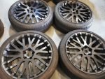 22" KAHN COSWORTH ALLOY WHEELS / TYRES - LAND ROVER