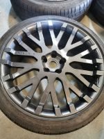 22" KAHN COSWORTH ALLOY WHEELS / TYRES - LAND ROVER - Image 2