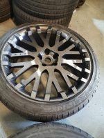 22" KAHN COSWORTH ALLOY WHEELS / TYRES - LAND ROVER - Image 3