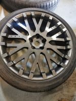22" KAHN COSWORTH ALLOY WHEELS / TYRES - LAND ROVER - Image 5