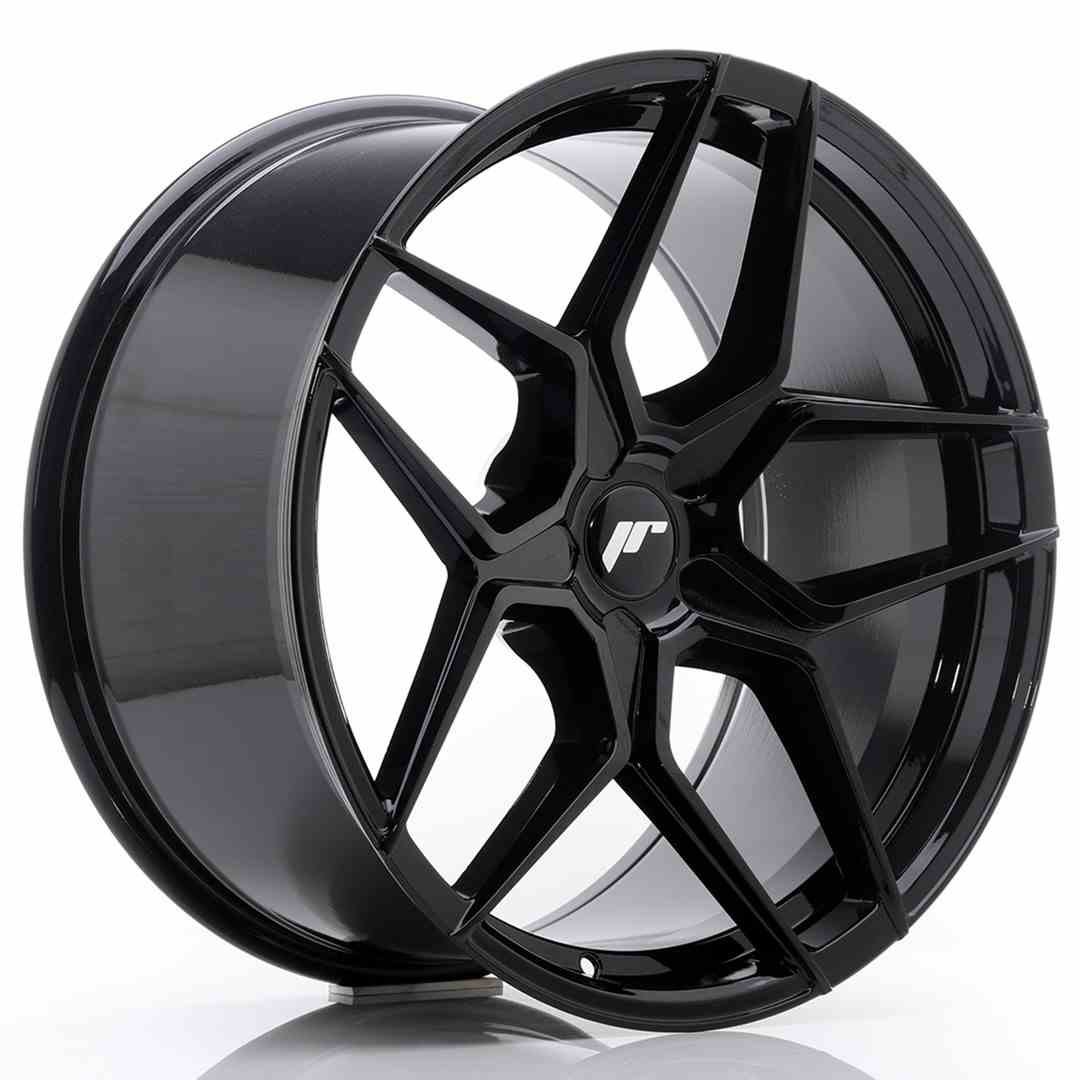 40430_1_24028.jpg JR Wheels JR34 20x10 ET40 5H BLANK Gloss Black - Image 1