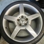 18" GENUINE AMG III MERCEDES ALLOY WHEELS / TYRES - Image 4