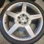 18" GENUINE AMG III MERCEDES ALLOY WHEELS / TYRES - Image 5