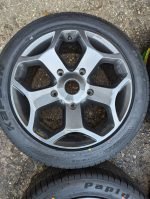 18" FORD TRANSIT ST STYLE ALLOY WHEELS / NEW TYRES - Image 5