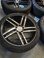 20" NEW RIVIERA TWIST ALLOY WHEELS  - VOLKSWAGEN T5 - DIAMOND CUT / BLACK FINISH - Image 4