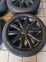 17" MINI COOPER S ALLOY WHEELS / TYRES  - SATIN BLACK - Image 4