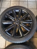 17" MINI COOPER S ALLOY WHEELS / TYRES  - SATIN BLACK - Image 6