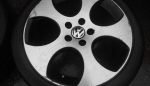 18 INCH GENUINE VOLKSWAGEN GTI MONZA ALLOY WHEELS / TYRES - Image 2