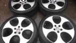 18 INCH GENUINE VOLKSWAGEN GTI MONZA ALLOY WHEELS / TYRES - Image 3