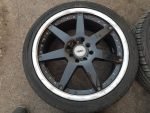 17" AXE ALLOY WHEELS / TYRES - MULTIFIT