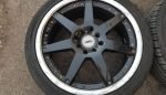 17" AXE ALLOY WHEELS / TYRES - MULTIFIT - Image 2