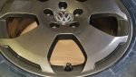 17" VOLKSWAGEN T4 ALLOY WHEEL / NEW TYRES - Image 2
