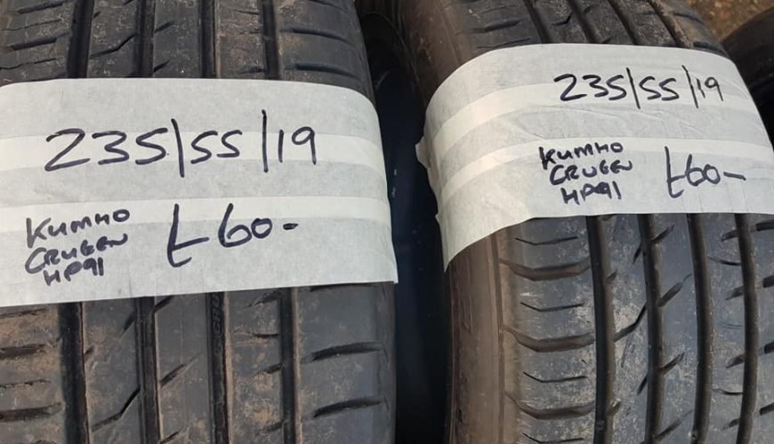 74803610_2502562316531138_453154530452832256_n-39pi3emt3ilm3leeyvb762.jpg 235 / 55 /19 KUMHO CRUGEN HP 91 TYRTES - Image 1