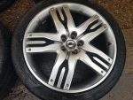 22" GENUINE OVERFINCH OLYMPUS ALLOY WHEELS / TYRES