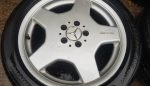 18" GENUINE MERCEDES AMG ALLOY WHEELS / TYRES - STAGGERED - Image 2
