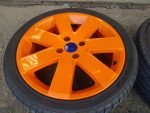 17" GENUINE FORD MP3 ALLOY WHEELS / TYRES