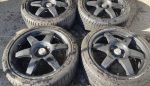 18 INCH COMPOMOTIVE MO 6 WHEELS / TYRES – 5 X 100 – SUBARU