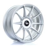 BOLA B15 17x8 ET35-45 4x100 CRYSTAL SILVER