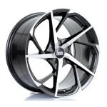 BOLA B18 19x9.5 ET25-45 5x115 GUNMETAL POLISHED FACE