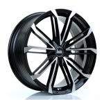 BOLA VANSPORT B23 20x8.5 ET38-45 5x100 GLOSS BLACK POLISHED FACE