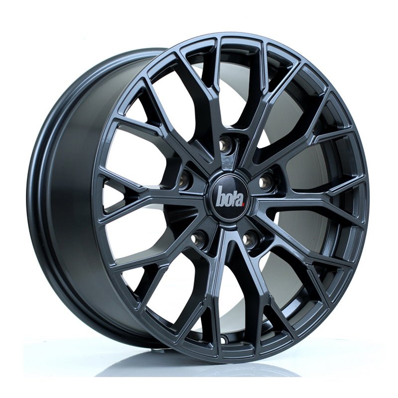 BOLA_B24_GLOSS_GUNMETAL_1880_ANGLE.jpg BOLA VANSPORT B24 18x8 ET50 5x160 GLOSS GUNMETAL - Image 1