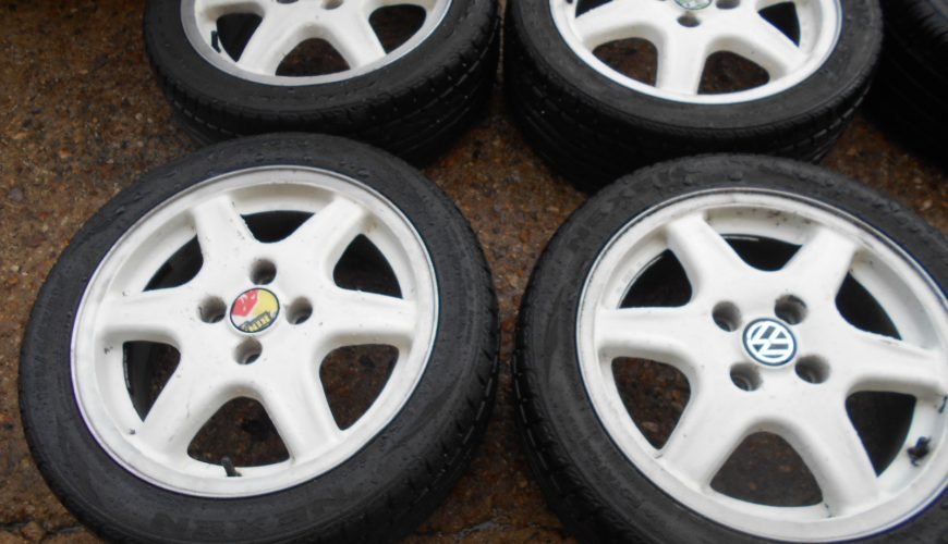 DSCN1868-32xn0mwmsrip166mzbk8p6.jpg 15" BBS VOLKSWAGEN ALLOY WHEELS / TYRES - 4 X 100 - Image 1