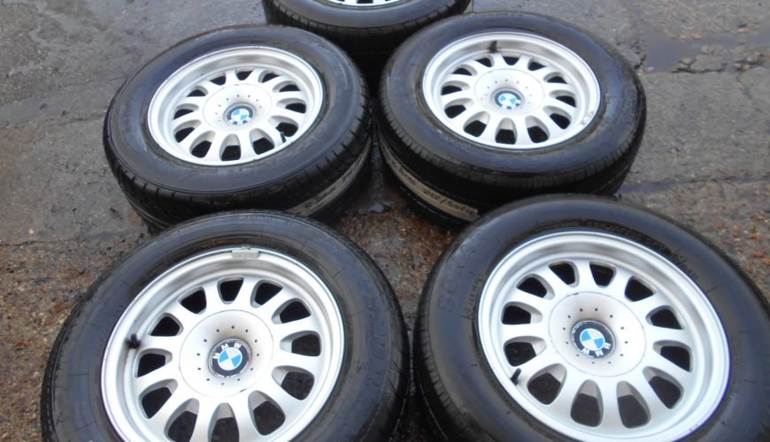 DSCN1941-330pt23p4sf2ximibdvzt6.jpg 15" GENUINE BMW 5 SERIES ALLOY WHEELS / TYRES - Image 1