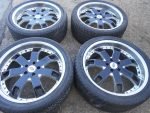 22" RANGE ROVER OVERFINCH STYLE ALLOY WHEELS / TYRES - VOLKSWAGEN T5 - Image 2