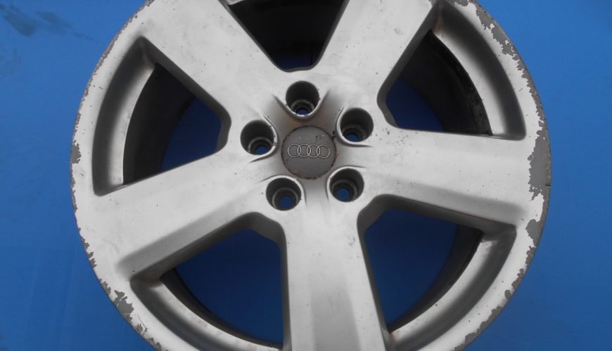 DSCN2056-337vpu6fxbbldmdlixf4zu.jpg 18" GENUINE AUDI S LINE ALLOY WHEEL - 8 X 18" - Image 1