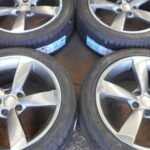 18″ AUDI ROTOR STYLE ALLOY WHEELS / NEW TYRES