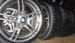 18″ GENUINE BMW MOTORSPORT 313 ALLOY WHEELS / TYRES - Image 2