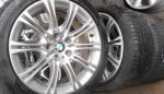 18″ GENUINE BMW MV2 ALLOY WHEELS / TYRES – BMW E60 / 61 - Image 2