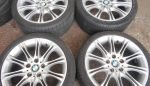 18" GENUINE BMW MOTORSPORT MV2 ALLOY WHEELS / TYRES