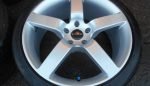 20″ GENUINE DARE D55 ALLOY WHEELS / TYRES VOLKSWAGEN T5 / BMW FITMENT - Image 2