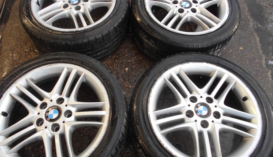 DSCN2217-33hy0shsqf2xlrq3k3wn4a.jpg 17" GENUINE BMW STYLE 87 ALLOY WHEELS / TYRES - Image 1