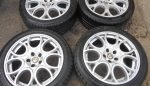 18" GENUINE ALFA ROMEO BRERA ALLOY WHEELS / TYRES