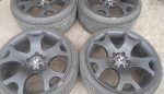 19″ GENUINE BMW X5 STYLE 63 TIGER CLAW ALLOY WHEELS / TYRES