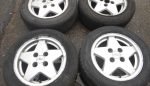 14" GENUINE FORD ALLOY WHEELS / TYRES