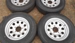 205/70/15 BRIDGESTONE DUELLER / SUZUKI WHEELS
