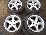 15" ALUETT SUZUKI ALLOY WHEELS / TYRES - Image 2