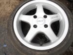 15" ALUETT SUZUKI ALLOY WHEELS / TYRES