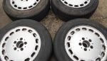 15" GENUINE MERCEDES 126 S CLASS ALLOY WHEELS / TYRES