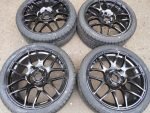 18" BMW CSL STYLE ALLOY WHEELS / NEW TYRES