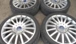 18" GENUINE FORD MONDEO ST 220 POLISHED ALLOY WHEELS / TYRES