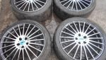 17" AEZ VALENCIA DARK ALLOY WHEELS / TYRES - 5 X 100 - Image 2