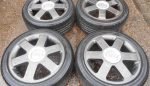 17" AUDI TT ALLOY WHEELS / TYRES - Image 2