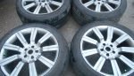 20" STORMER STYLE ALLOY WHEELS / TYRES – VW T5 / RANGE ROVER - Image 2