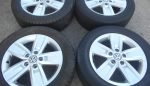 17"GENUINE VOLKSWAGEN T5 / T6 DAVENPORT ALLOY WHEELS / TYRES - Image 2