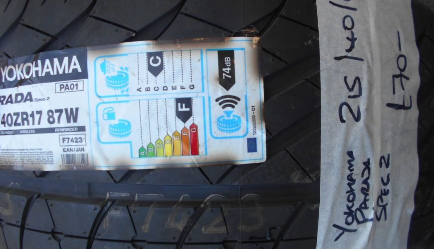 DSCN4528-37vw4eqpi6sjerj9sp54p6.jpg 215/40/17 YOKOHAMA PARADA SPEC 2 NEW TYRES - Image 1